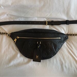 Louis Vuitton High Rise PM Bumbag • Monogram Emperinte Leather